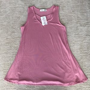 Pink Sleeveless Top